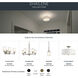 Shailene 3 Light 14 inch Brushed Nickel Semi Flush Light Ceiling Light